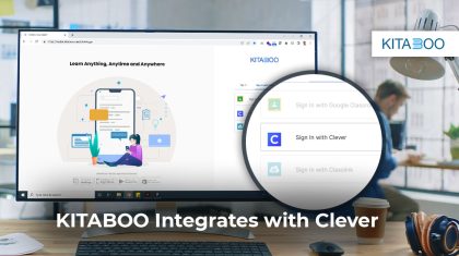 KITABOO Supports Clever Integrations to Improve Learning Environments