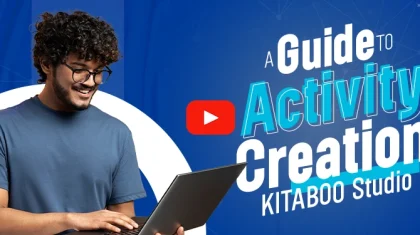KITABOO Studio Widget and Activity Creation