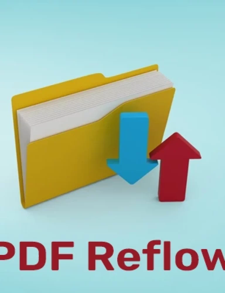 How do you make a PDF reflow?