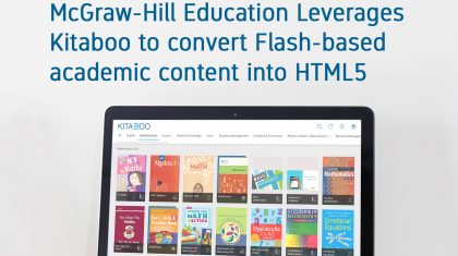 Kitaboo Helps a Leading Educational Publisher Convert K-12 Content from Flash to HTML5