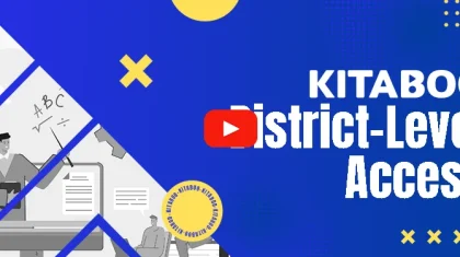 KITABOO District-Level Access
