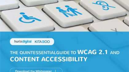 White Paper: The Quintessential Guide to WCAG 2.1 and Content Accessibility