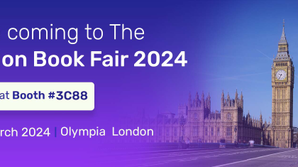We’re coming to The London Book Fair 2024